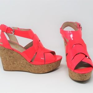 Joan and David wedges